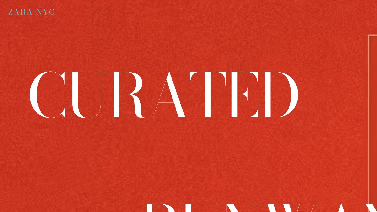 Azryno portfolio project for a fashion boutique website