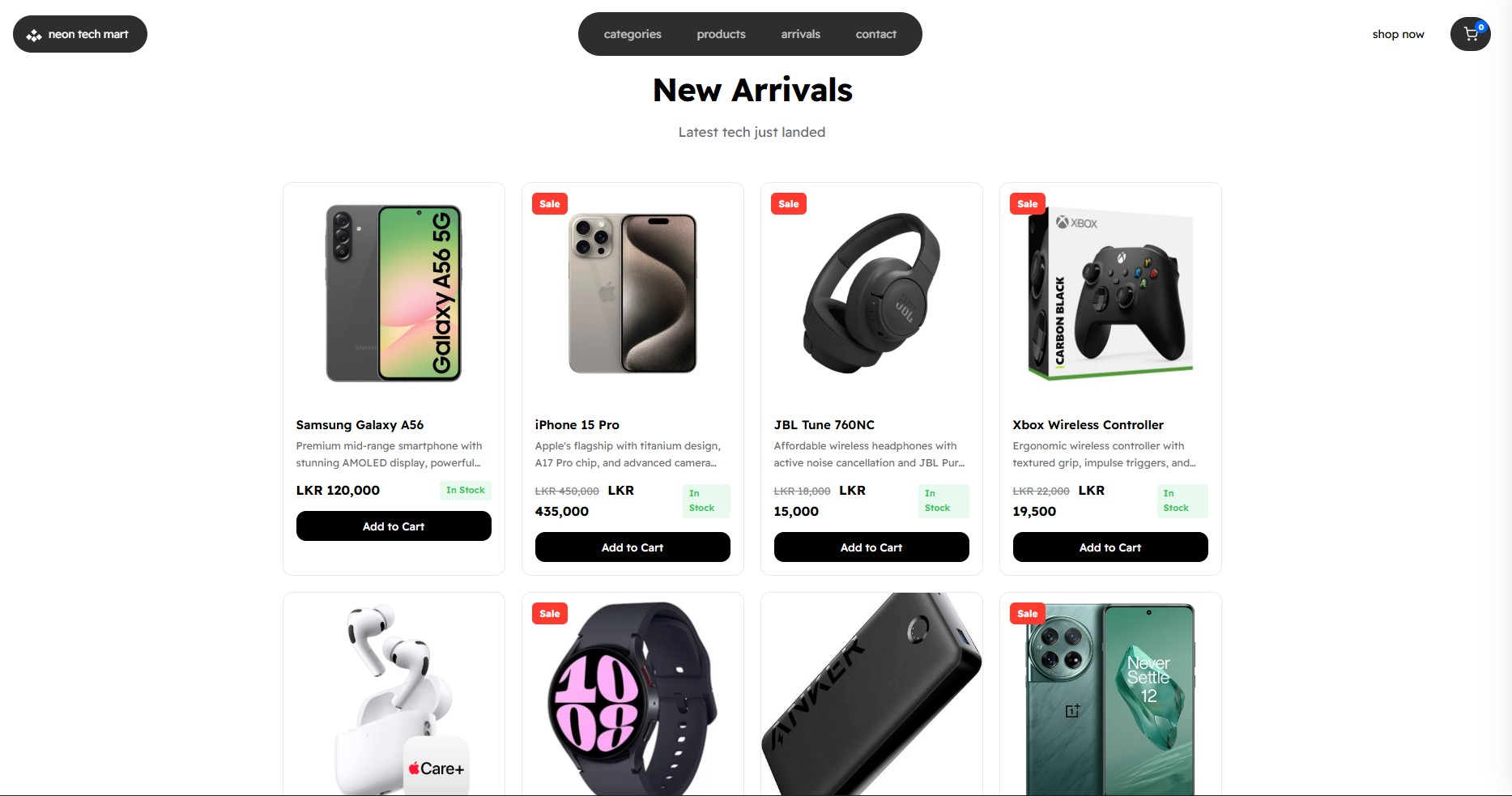 E-commerce (WhatsApp Sell)